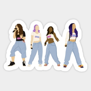 Little Mix DNA tour outfit OT4 Sticker